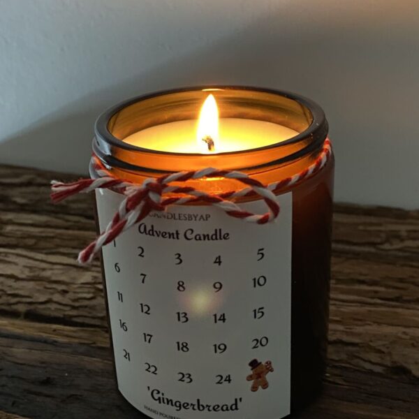 Advent Calendar Jar Candle