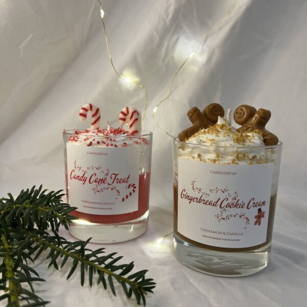 Christmas Dessert Candles