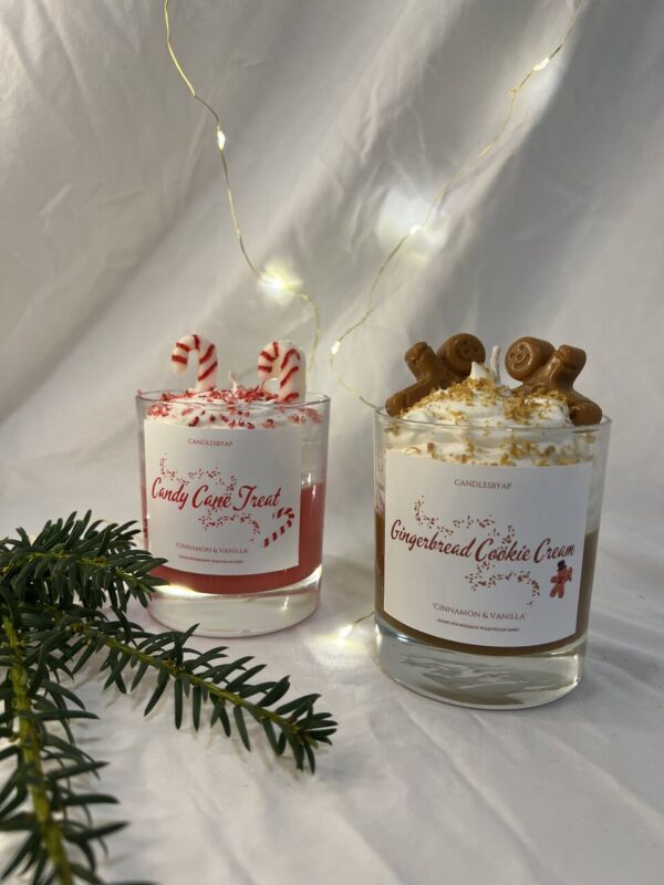 Christmas Dessert Candles