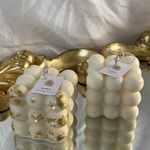 Golden Pillar Candles