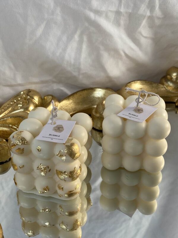 Golden Pillar Candles