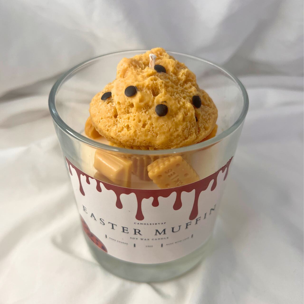 Easter Muffin Candle
