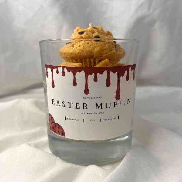 Easter Muffin Candle