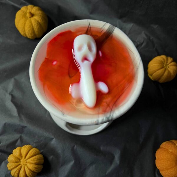 Ghost-shaped soy wax melts – Halloween decor